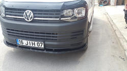 Volkswagen T6 2015-2024 Front lip 2015-2018 Standard (ABS) photo 2