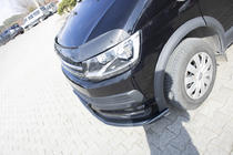 Volkswagen T6 2015-2024 Front lip carbon look 2015-2018 (ABS) photo 12
