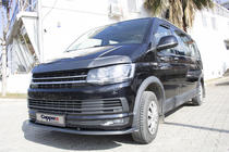 Volkswagen T6 2015-2024 Hood Deflector Carbon Look (EuroCap) photo 9