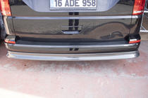 Volkswagen T6 2015-2024 Rear Bumper Cover EuroCap Carbon Look (ABS) photo 9