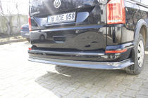 Volkswagen T6 2015-2024 Rear lip spoiler carbon look (ABS) photo 7