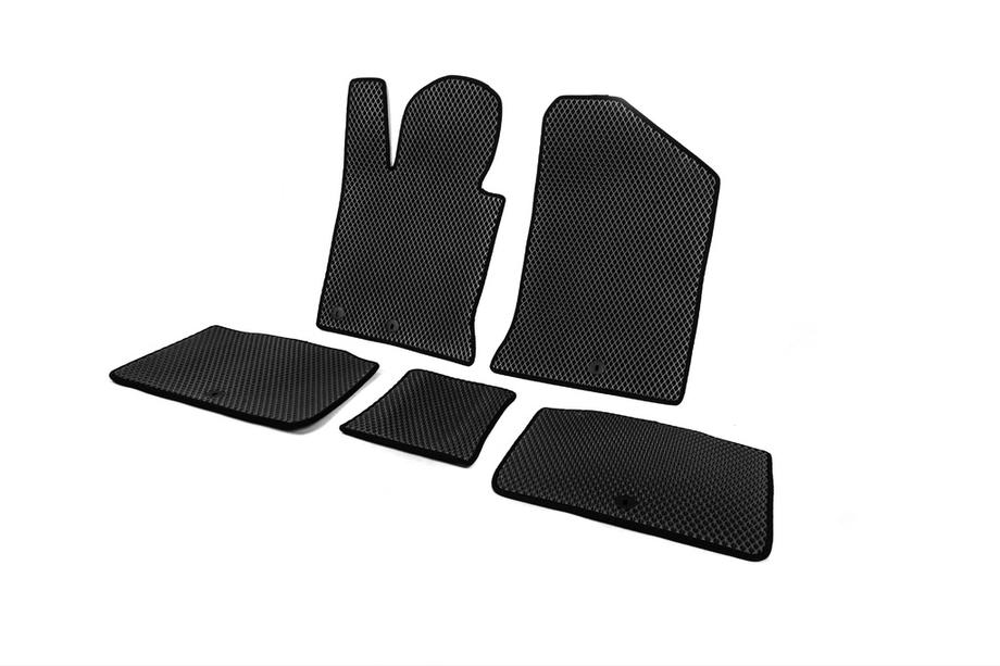 Hyundai Sonata YF 2010-2014 EVA Floor Mats V1 (black) Photo 5