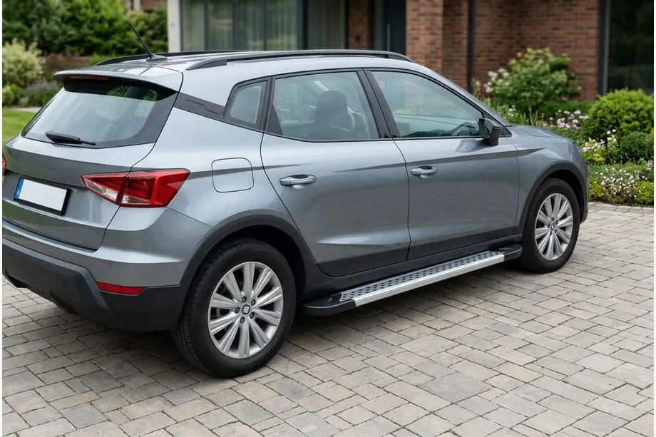 Seat Arona 2017- Side Steps New Vision Grey (2 pcs, Aluminum) Image