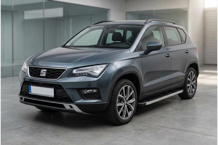 Seat Ateca 2016- Side Steps BlackLine (2 pcs, Aluminum) Image