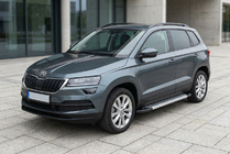 Skoda Karoq 2018- Side Steps New Vision Grey (2 pcs, Aluminum) photo 1