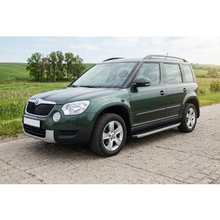 Side Steps BlackLine (2 pcs, Aluminum) Skoda Yeti 2009-2017 photo 1