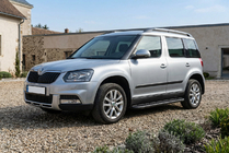 Skoda Yeti 2009-2017 Side Steps Tayga Black (2 pcs, Aluminum) photo 1
