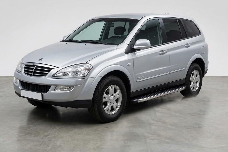 SsangYong Kyron 2005-2014 Side Steps BlackLine (2 pcs, Aluminum) Image
