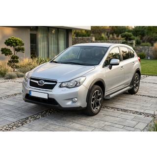 Side Steps New Vision Black (2 pcs, Aluminum) Subaru XV 2011-2017 photo 1