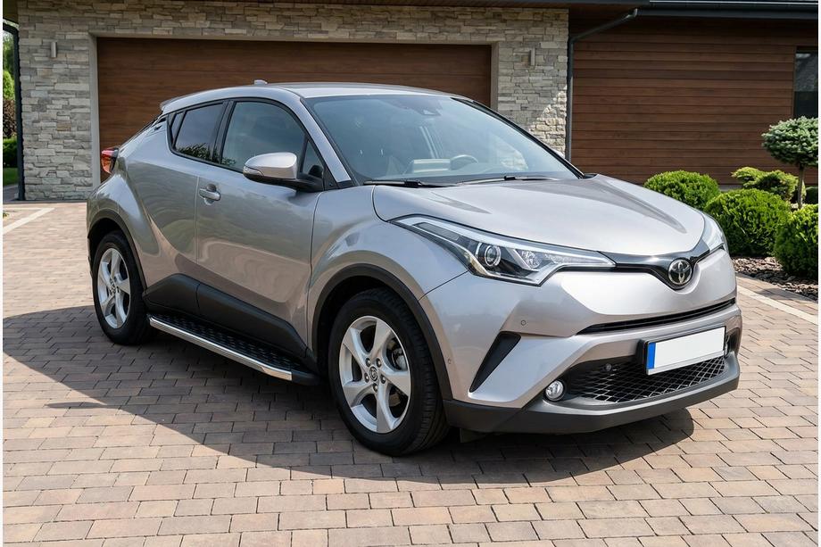 Toyota C-HR 2016-2023 Side Steps BlackLine (2 pcs, Aluminum) Image