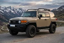 Toyota FJ Cruiser 2006-2022 Side Steps BlackLine (2 pcs, Aluminum) photo 1
