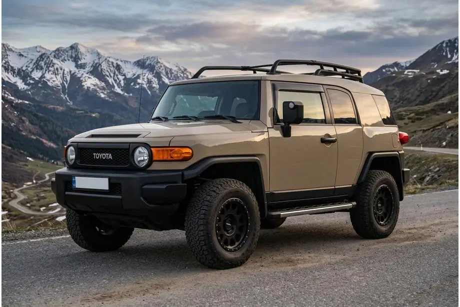 Toyota FJ Cruiser 2006-2022 Side Steps BlackLine (2 pcs, Aluminum) Image