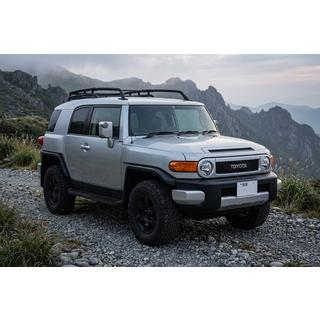 Side Steps Tayga Black (2 pcs, Aluminum) Toyota FJ Cruiser 2006-2022 photo 1