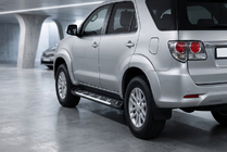 Toyota Fortuner 2006-2015 Side Steps Sunrise (2 pcs, aluminum) photo 1