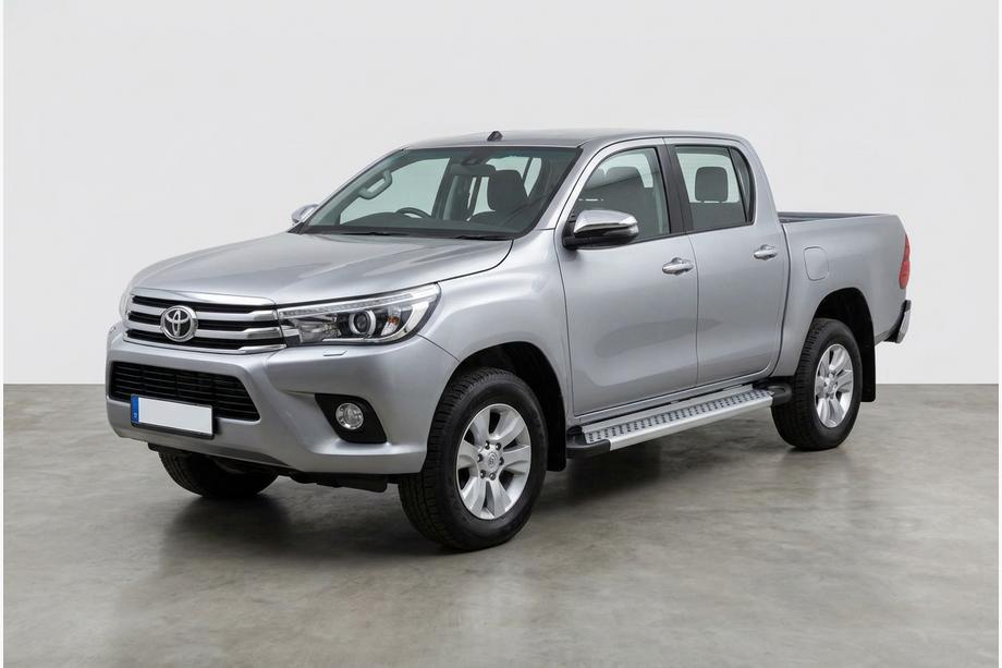 Toyota Hilux 2015- Side Steps New Vision Grey (2 pcs, Aluminum) Image