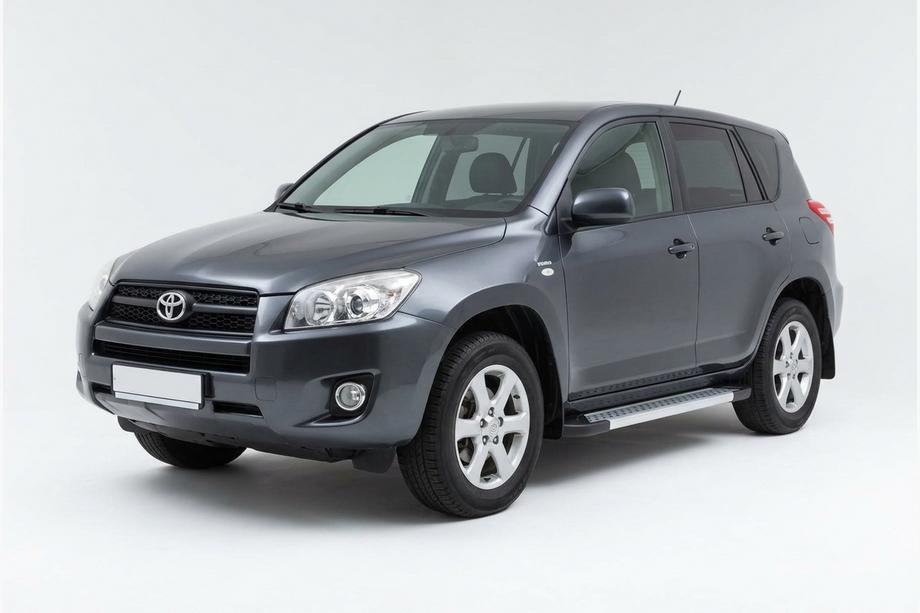 Toyota Rav 4 2006-2013 Side Steps New Vision Grey (2 pcs, Aluminum) Image