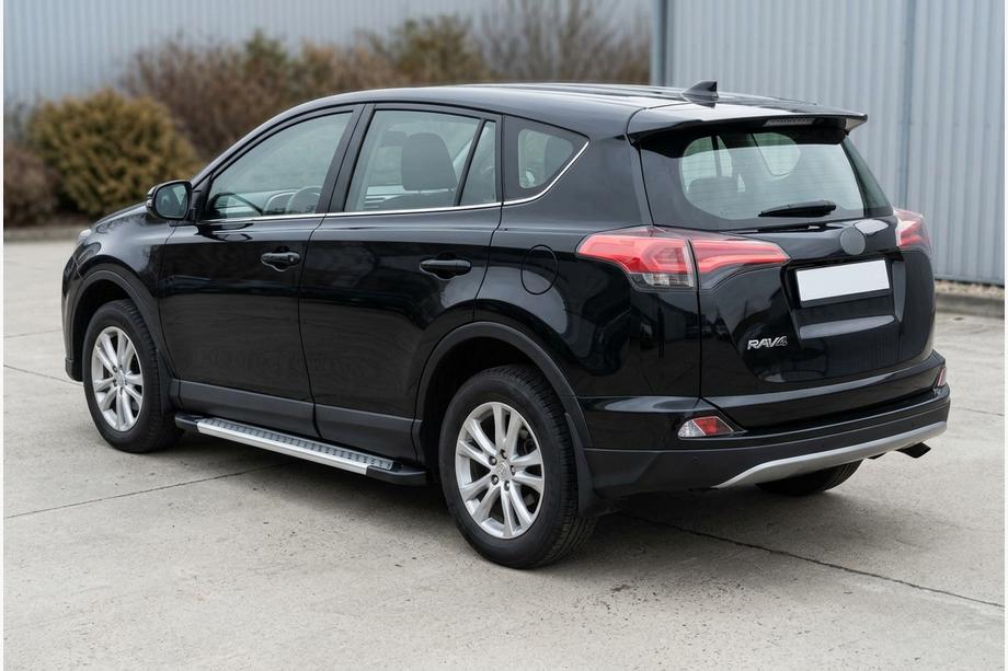 Toyota Rav 4 2013-2018 Side Steps New Vision Grey (2 pcs, Aluminum) Image
