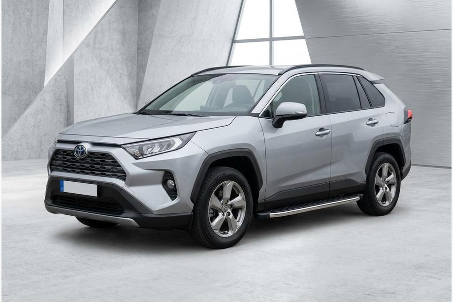 Toyota Rav 4 2019–2025 Side Steps BlackLine (2 pcs, Aluminum) Image