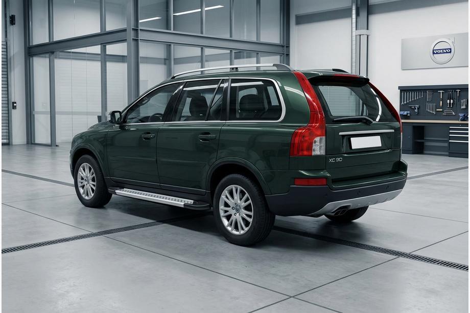 Volvo XC90 2002-2014 Side Steps New Vision Grey (2 pcs, Aluminum) Image