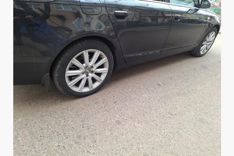 Audi A6 C6 2004-2011 Premium mud flaps (Sedan) (4 pcs) Image