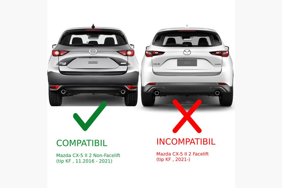 Mazda CX-5 2017–2025 Original Mud Flaps Premium 2017-2021 (Set of 4) Photo 2