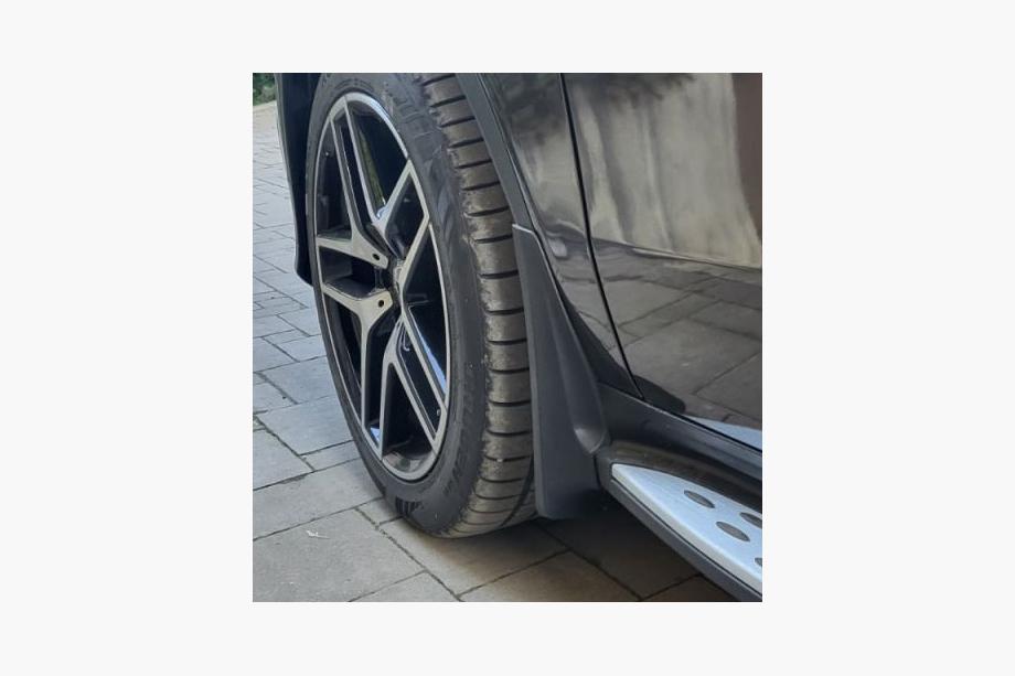 Mercedes GLE coupe C292 2015-2019 Premium Mud Flaps with Side Skirts (4 pcs) Image