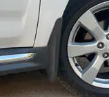 Mitsubishi Outlander 2006-2012 Premium Mud Flaps for Wide Sill (4 pcs) photo 2