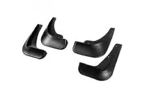 Mitsubishi Lancer X 2008- Premium Mud Flaps (Without Side Skirts, 4 pcs) photo 2