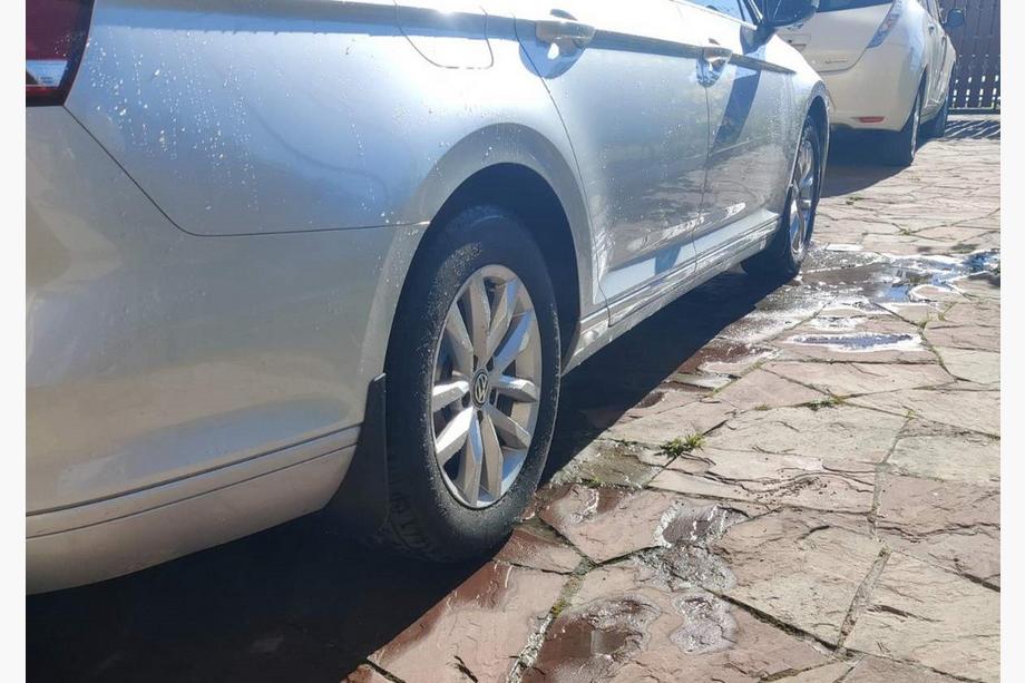 Volkswagen Passat B8 2015-2023 Genuine Mud Flaps Premium 2019-2023 SD/SW (EU, 4 pcs) Photo 3