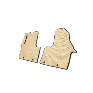 Floor mats (2 pcs, EVA, beige) photo 2