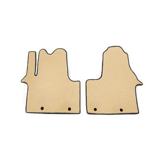 Floor mats (2 pcs, EVA, beige) photo 2