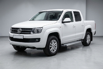 Volkswagen Amarok 2010-2022 Side Steps New Vision Grey (2 pcs, Aluminum) photo 1