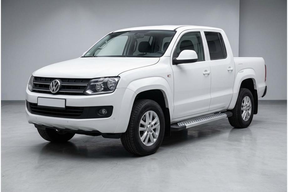 Volkswagen Amarok 2010-2022 Side Steps New Vision Grey (2 pcs, Aluminum) Image