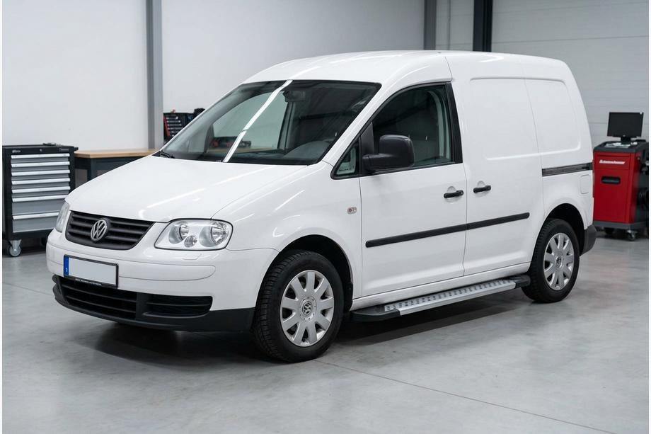 Volkswagen Caddy 2004-2010 Side Steps New Vision Grey (2 pcs, Aluminum) Image