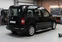 Volkswagen Caddy 2004-2010 Side Steps Tayga V2 (2 pcs, Aluminum) photo 1