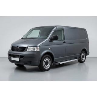 Side Steps New Vision Grey (2 pcs, Aluminum) Volkswagen T5 Transporter 2003-2010 photo 1