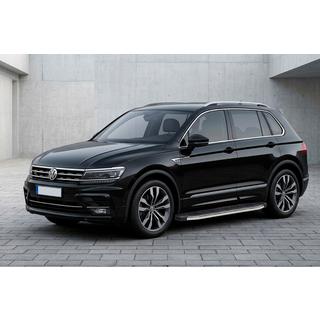 Side Steps BlackLine (2 pcs, Aluminum) Volkswagen Tiguan 2016-2023 photo 1