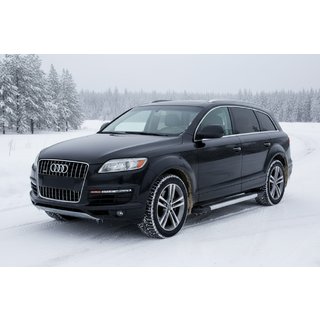 Side Steps New Vision Grey (2 pcs, Aluminum) Audi Q7 2005-2015 photo 1