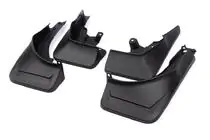 Mercedes GLE W167 2018- Premium Mud Flaps (painted fender flares, model with side steps, 4 pcs) photo 2