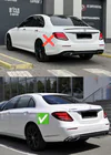 Mercedes E-сlass W213 2016-2023 Premium Mud Flaps (4 pcs) photo 3