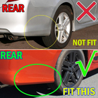 Toyota Camry 2011–2017 Premium Mud Flaps (for USA SE, 2011-2014, 4 pcs) photo 5