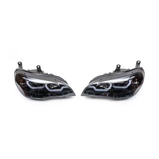 Front headlights with LED lighting (2 pcs, dark) photo 3