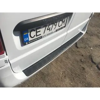 Rear bumper protector DDU (ABS) photo 2