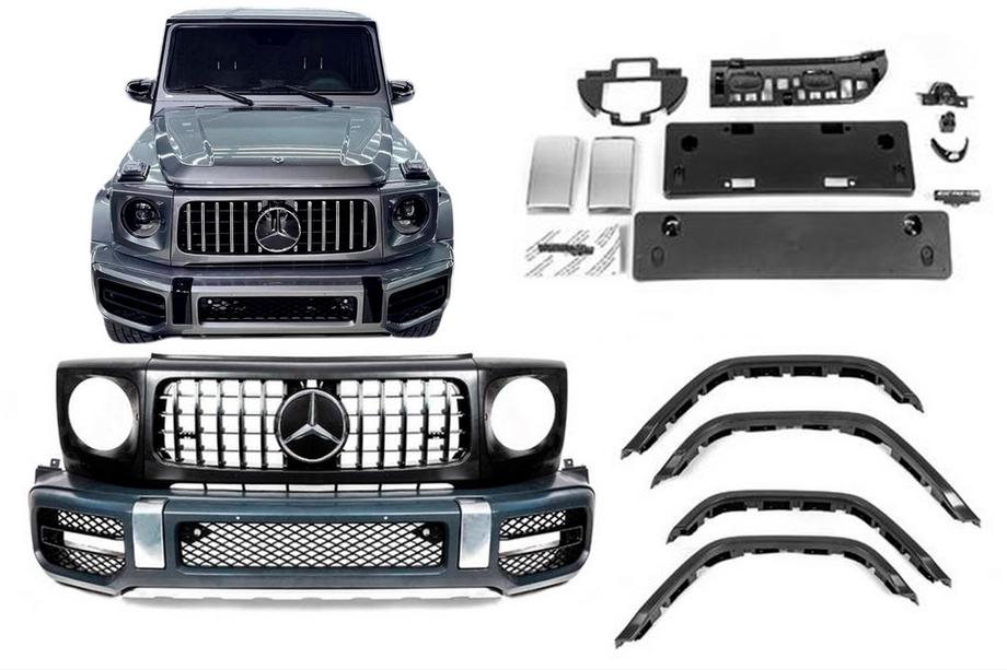 Mercedes G class W463 2018-2024 Full Body Kit 2018+ (G63 AMG) Photo 1