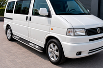 Volkswagen T4 Caravelle/Multivan 1990–2003 Side Steps Tayga V2 (2 pcs, Aluminum) photo 1
