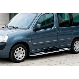 Side Steps Tayga V2 (2 pcs, Aluminum) Peugeot Partner 1996-2008 photo 1