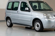 Peugeot Partner 1996-2008 Side Steps BlackLine (2 pcs, Aluminum) photo 1