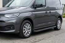 Opel Combo 2019- Side Steps Tayga Black (2 pcs, Aluminum) photo 1