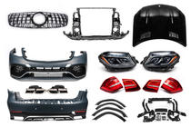 Mercedes GL/GLS class X166 2012-2019 Facelift Kit from GL to GLS63 AMG (V2, some original parts) photo 1