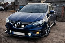 Renault Megane IV 2016-2025 Front bumper lip (black) photo 1